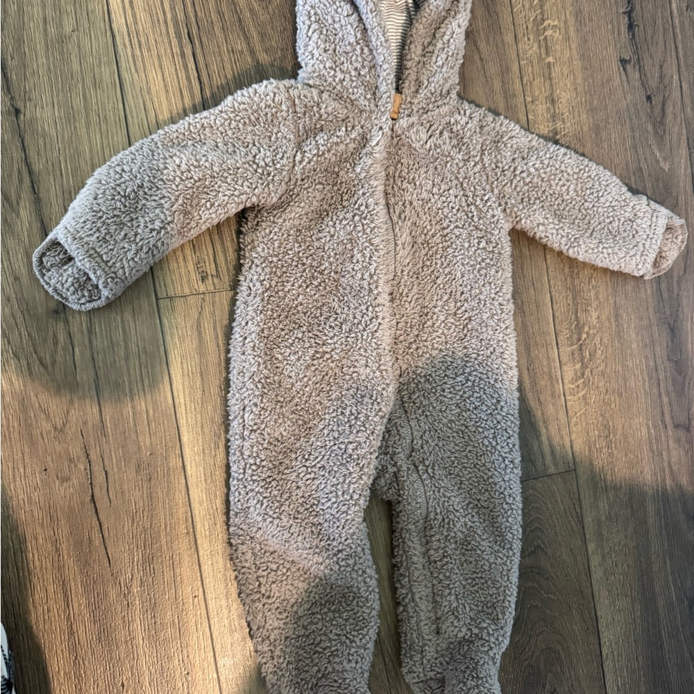 •SOLD•  9m Carters Fleece Bunting Suit
